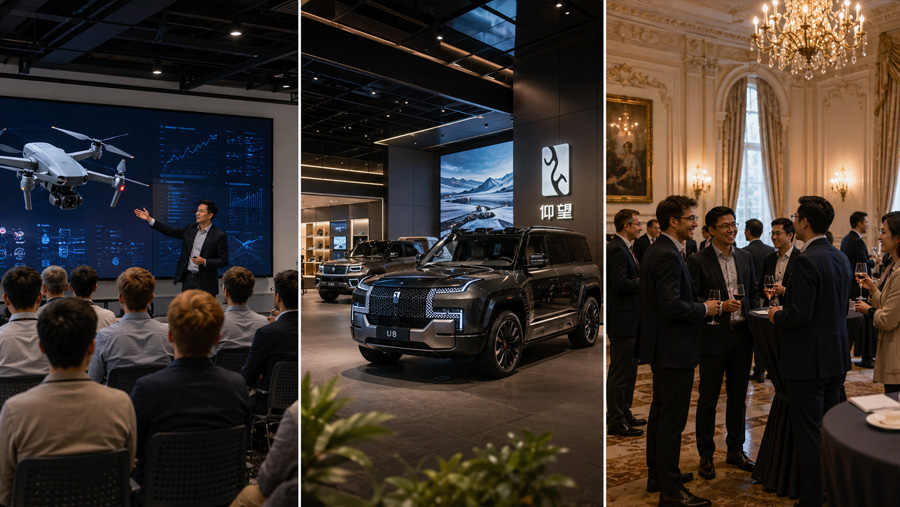 Electric vehicle and technology visit in Shanghai